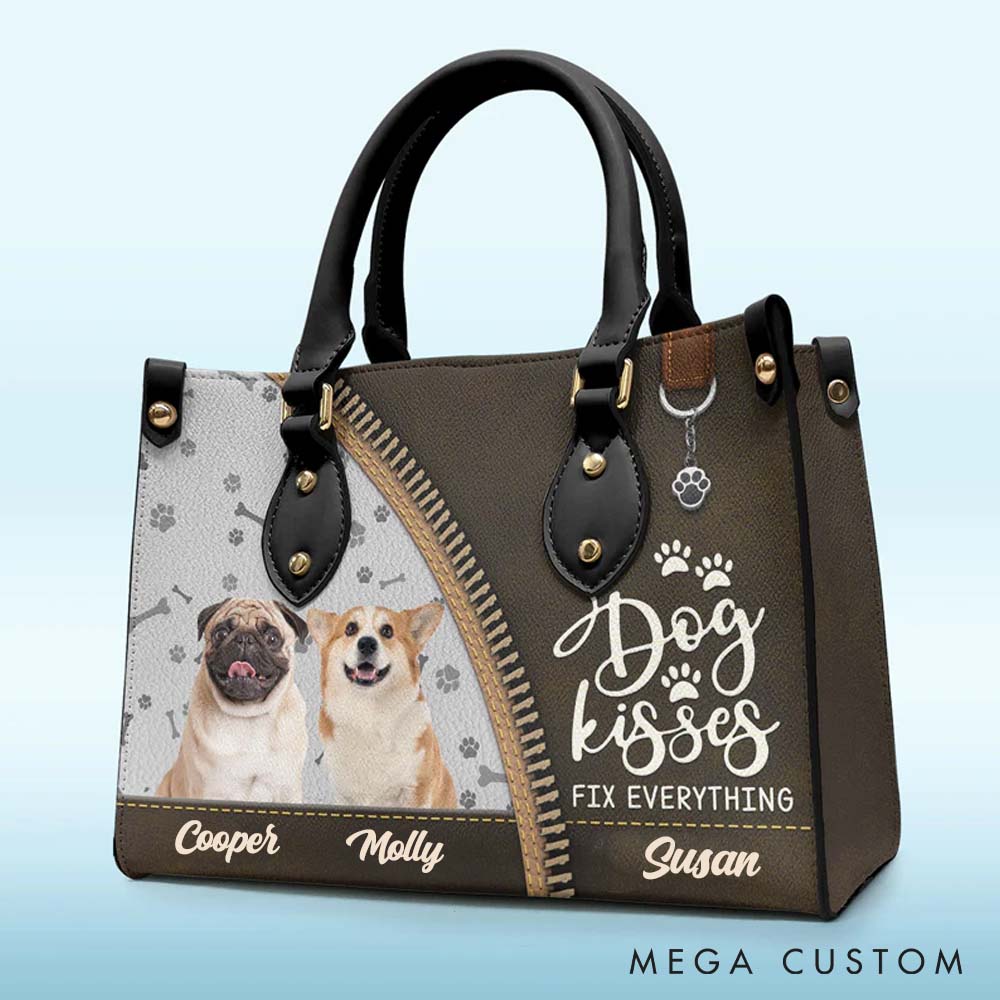 Personalized Pet Lover Custom Photo Life is Better with Fur Babies Tote Bag