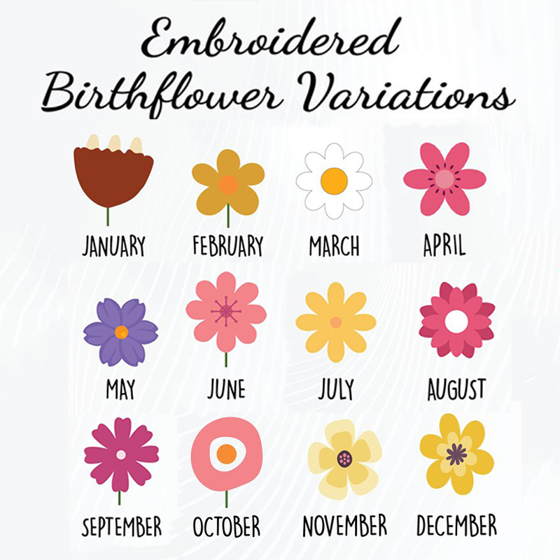 Personalized Nanas Garden Birh Flower Punch Needle Pillow Grandmas Garden Names Personalize Pillow Gift for Her Mothers Day Gift 