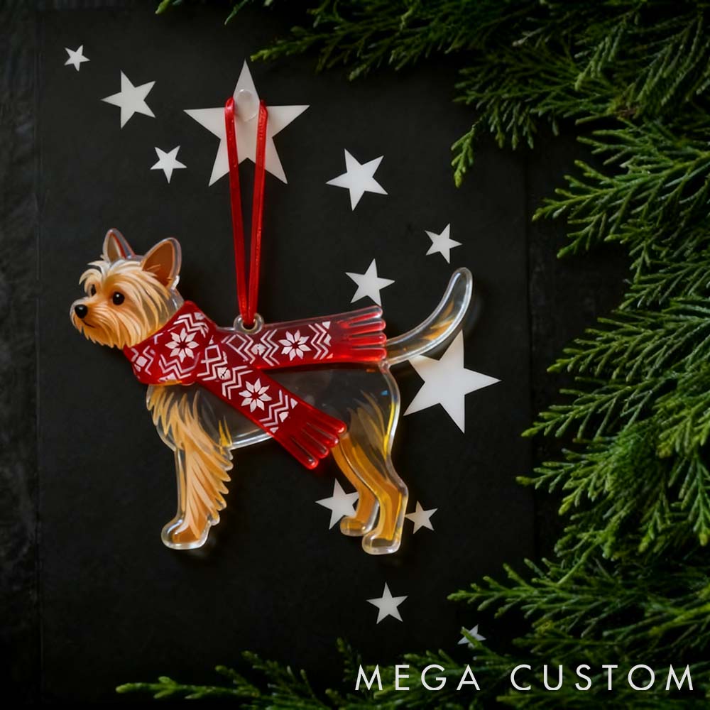 Personalized Pet Lover Pet Photo Christmas Ornament