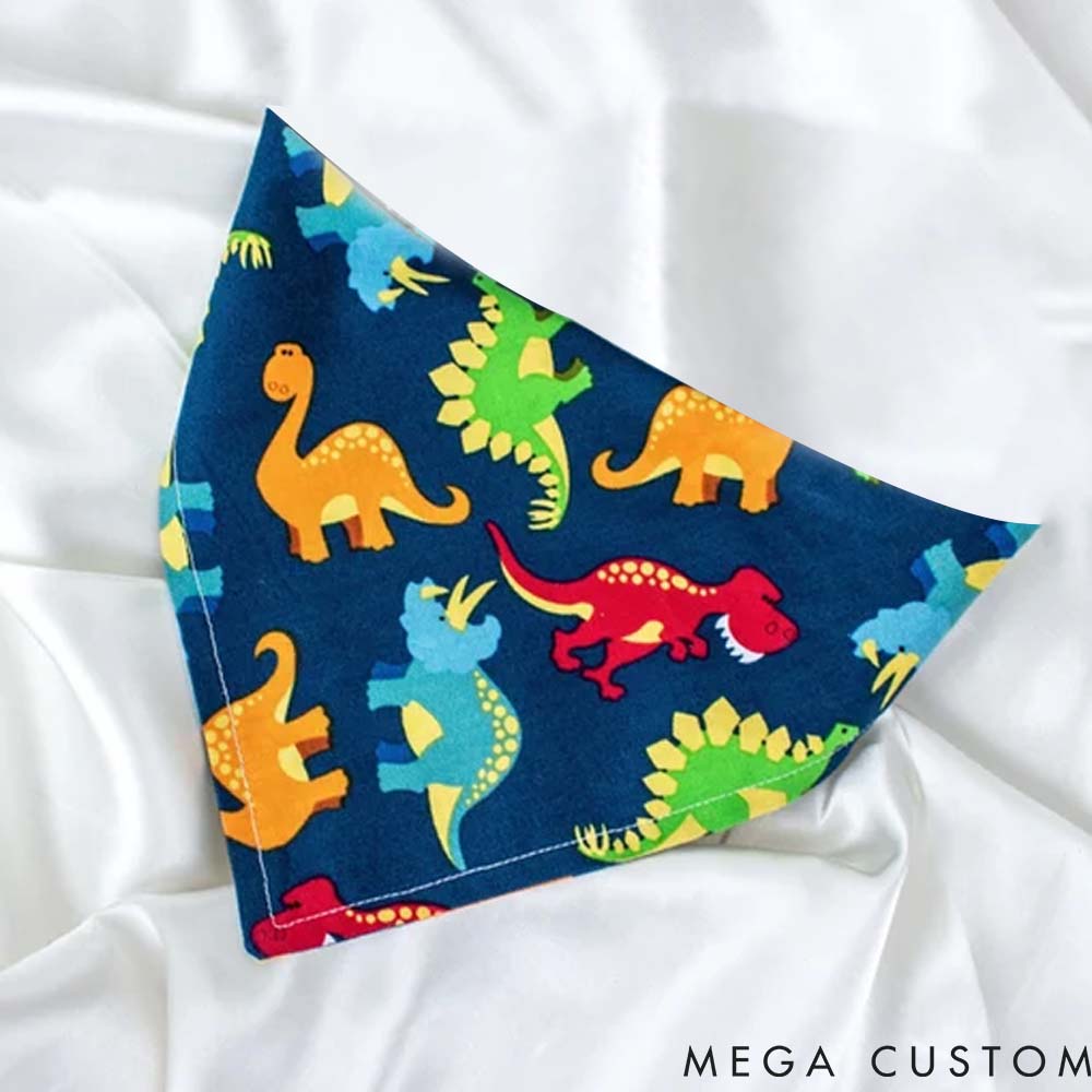 Personalized Dog Lover Dino Dog Dog Bandana