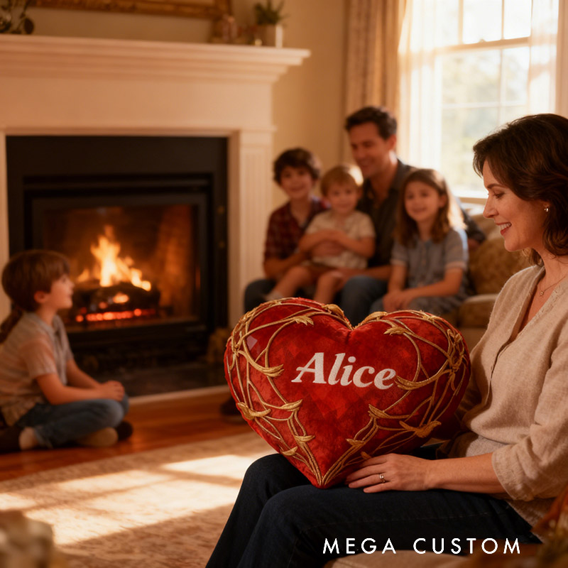 Personalized Magical Immortal Heart Pillow Embark on a Magical Journey Graphic 3D Print Pillow for Kids and Magic Lovers