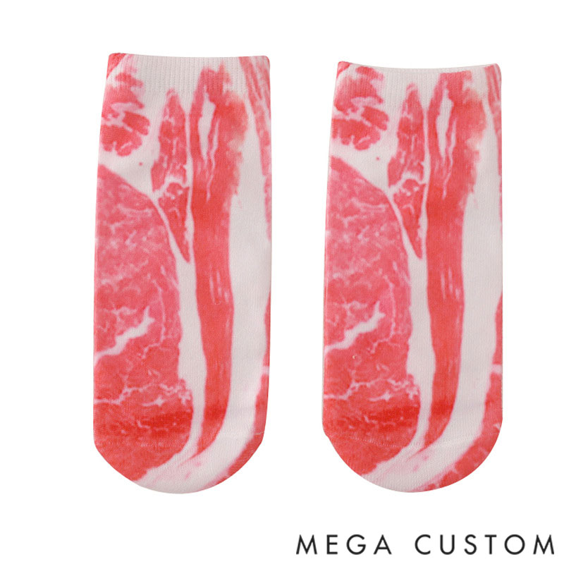 Personalized 3D Printed Socks, Funny Socks for Family Parties