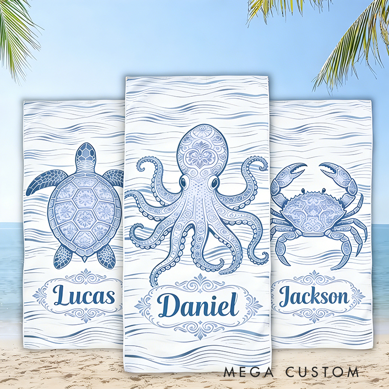 Personalized Fishing Beach Towel Beach Towel Funny Beach Towel Child Beach Towel Funny Fishing Towel Fishing Theme Towel
