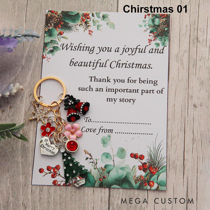 Personalized Rainbow and Bee Keychain Teacher's Day Gift for Teachers