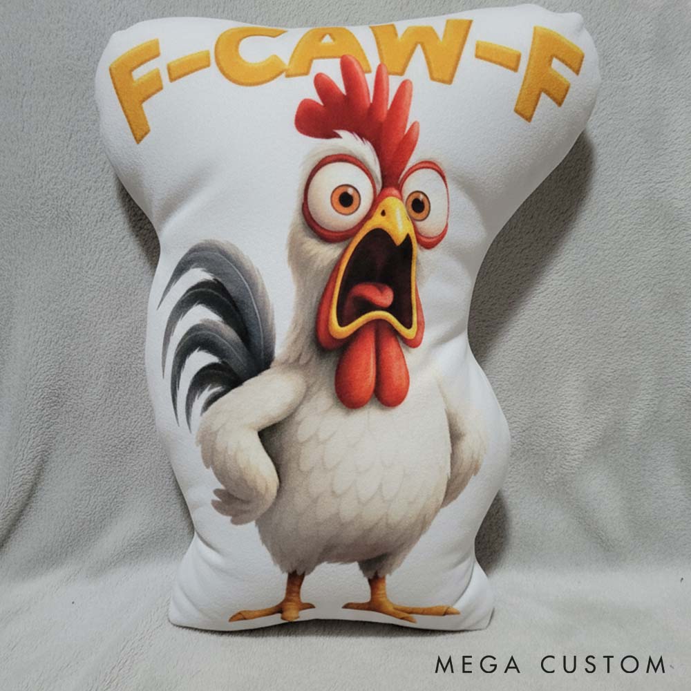 Personalized Pet Lover Funny Chicken Pillow