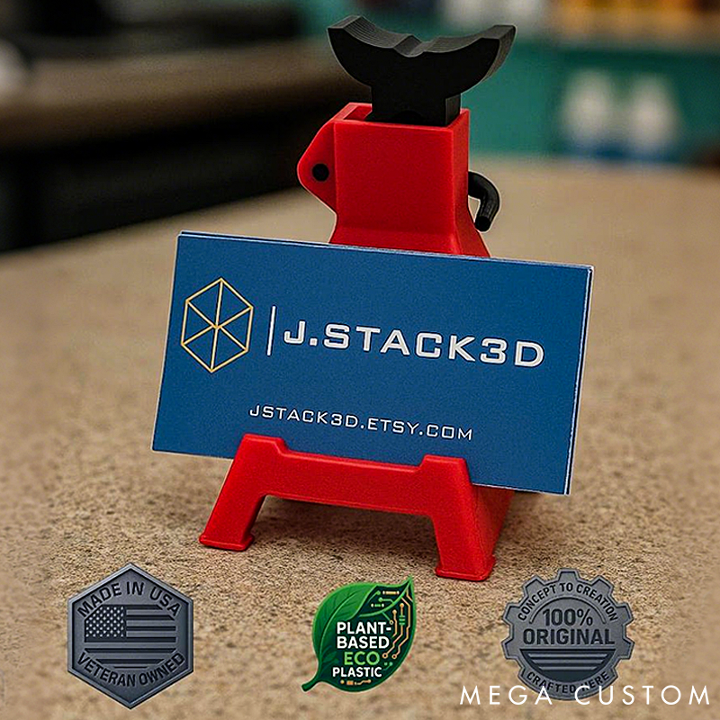 Jack Stand Phone Holder Mechanic Desk or Toolbox Accessory