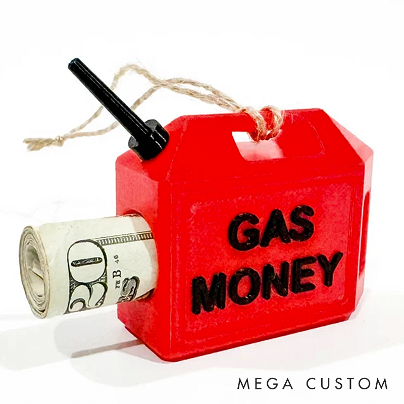 The Original Gas Money Gas Can Christmas Ornament Stocking Stuffer