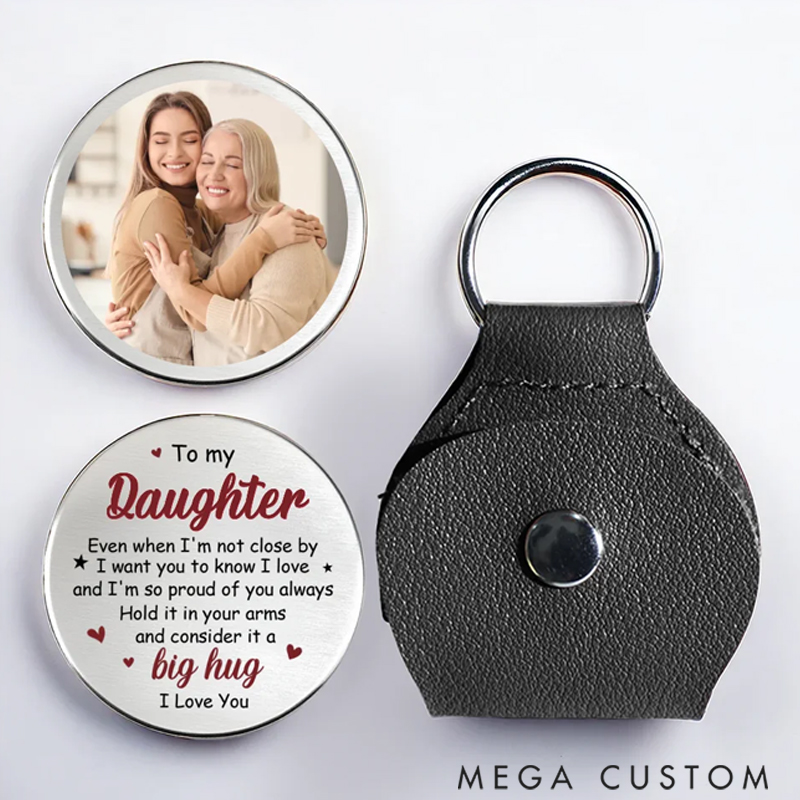 Personalized Photo I Love You and I'm So Proud of You for Family Pocket Hug