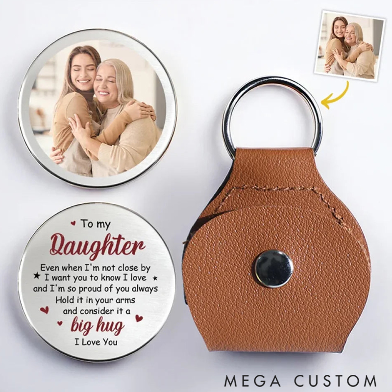 Personalized Photo I Love You and I'm So Proud of You for Family Pocket Hug