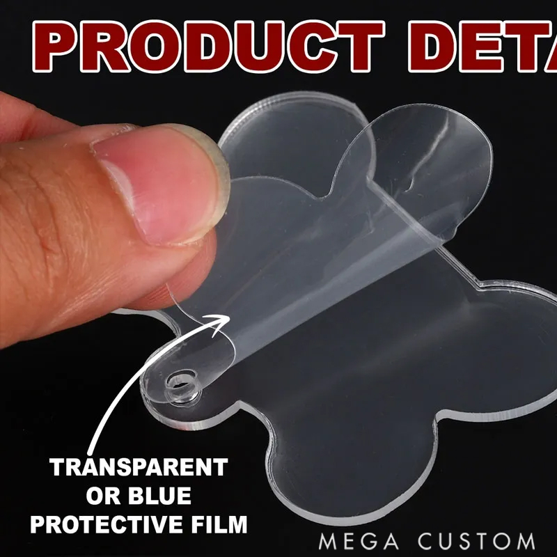 Personalized Acrylic Lovely Ginger Family Holiday Festival Merry Christmas Ornament 