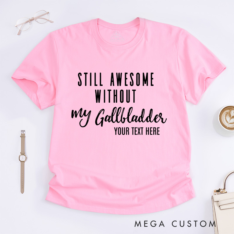 Personalized Gallbladder Surgery T-Shirt Surgery Recovery Gift Get Well Gift