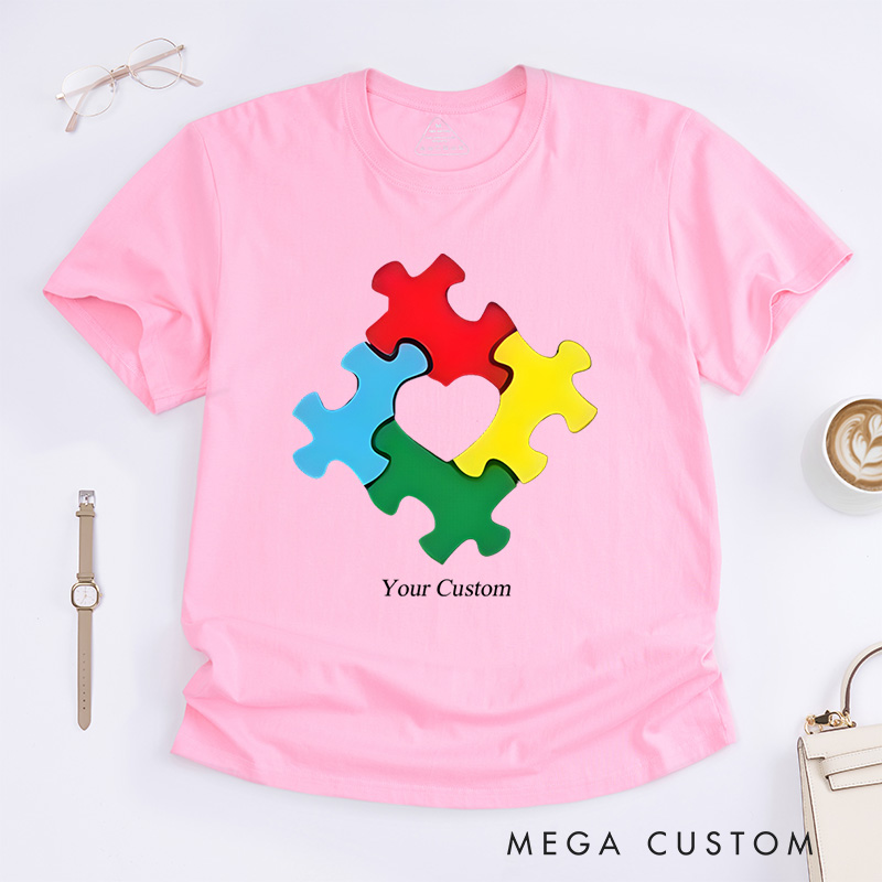 Personalized Mental Health Autism Awareness T-Shirt