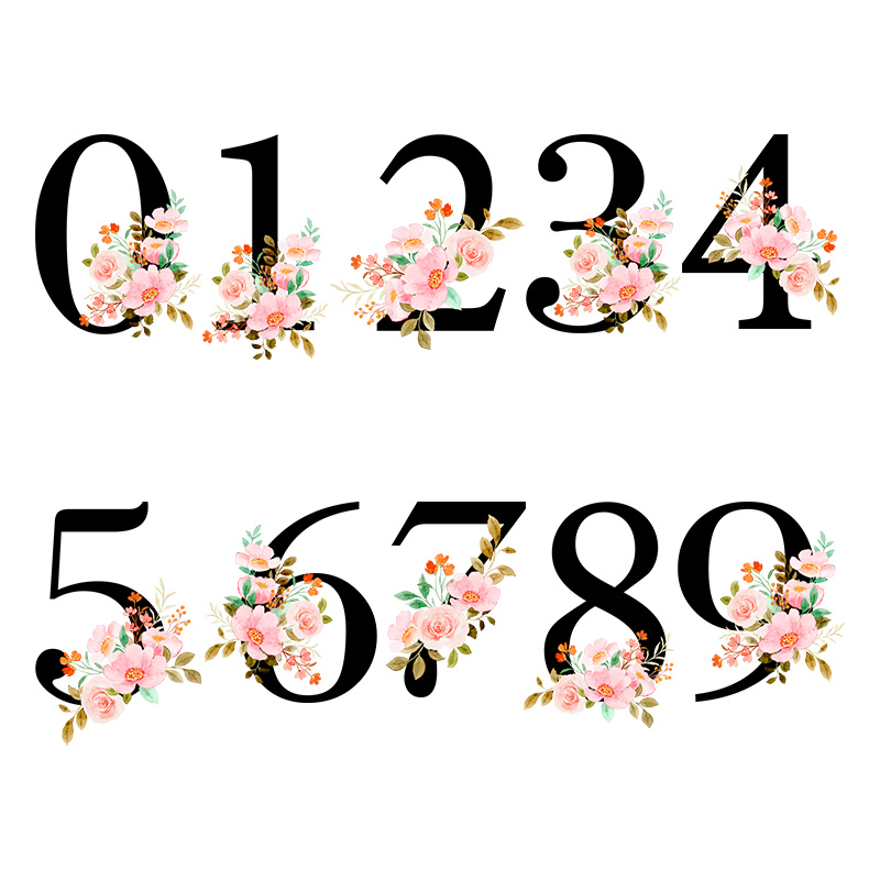 Personalized 70th Anniversary Pillow Couple Platinum Wedding Anniversary Gift Pillow Floral Number Design Pillow for Husband Wife