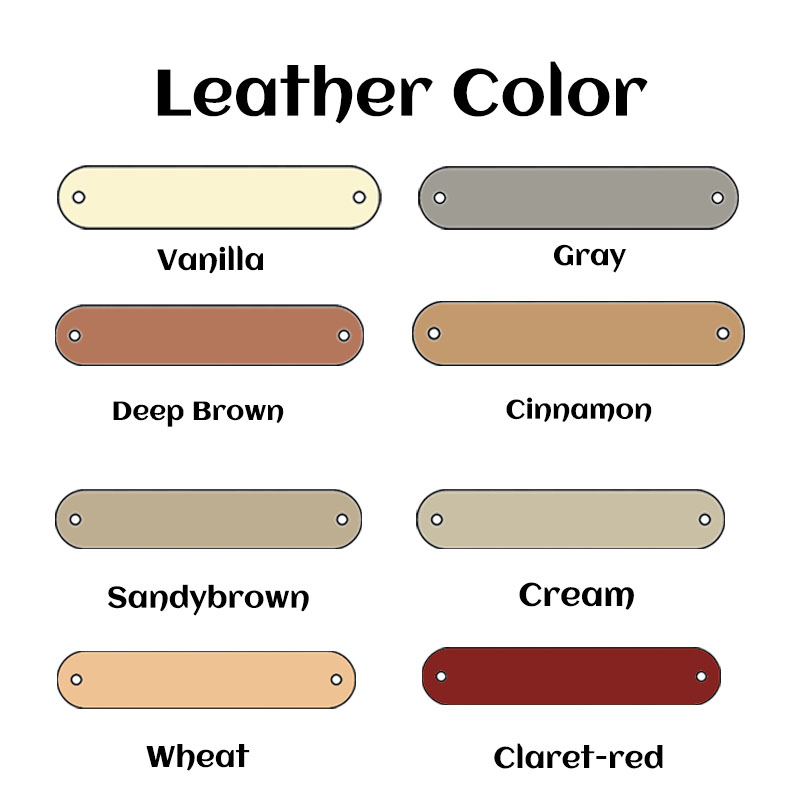 Personalized Set of 10 Faux Leather Labels for Knitted Handmade or Crochet with Custom Name and Snaps Gift for Knitting Crocheting Lovers