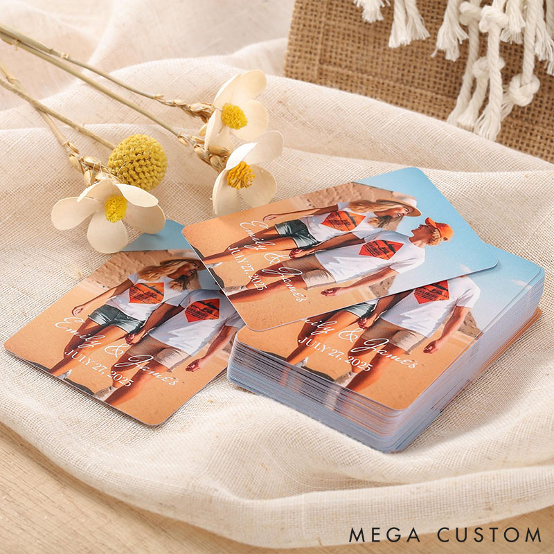 Personalized Photo Playing Cards Custom Playing Cards With Photos Printed Deck of Cards Wedding Playing Cards Anniversary Birthday Cards
