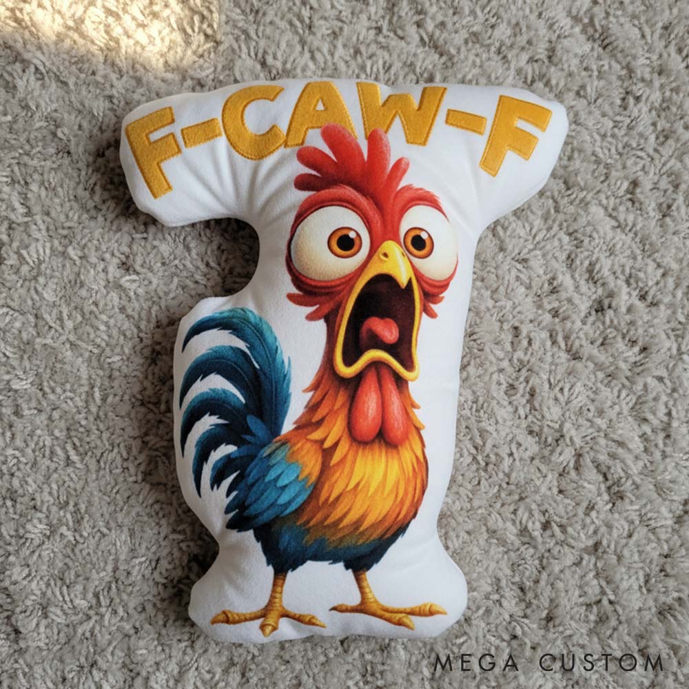 Personalized Pet Lover Funny Chicken Pillow