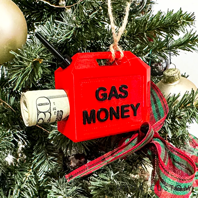 The Original Gas Money Gas Can Christmas Ornament Stocking Stuffer