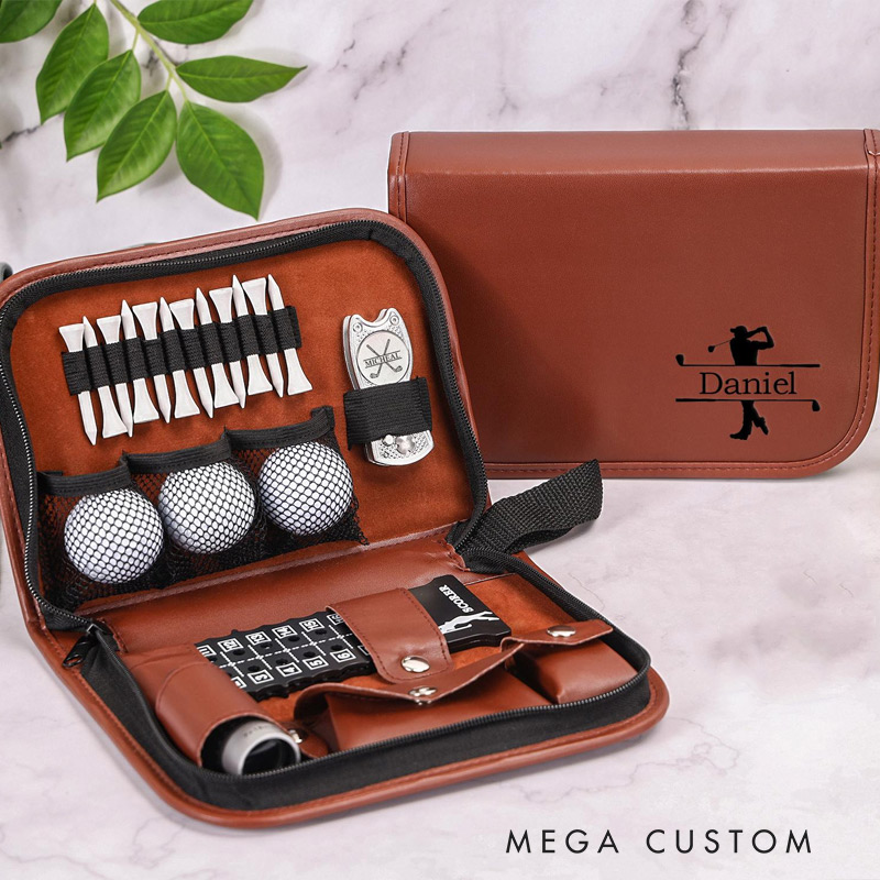 Personalized Golf Bag Golf Gift for Golfer Gift for Him Golf Gift for Dad Custom Name Initials