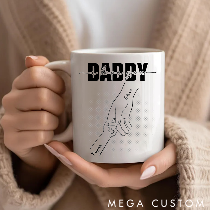 Personalized Thank You Dad for all the Patience You have Shown Me Mug