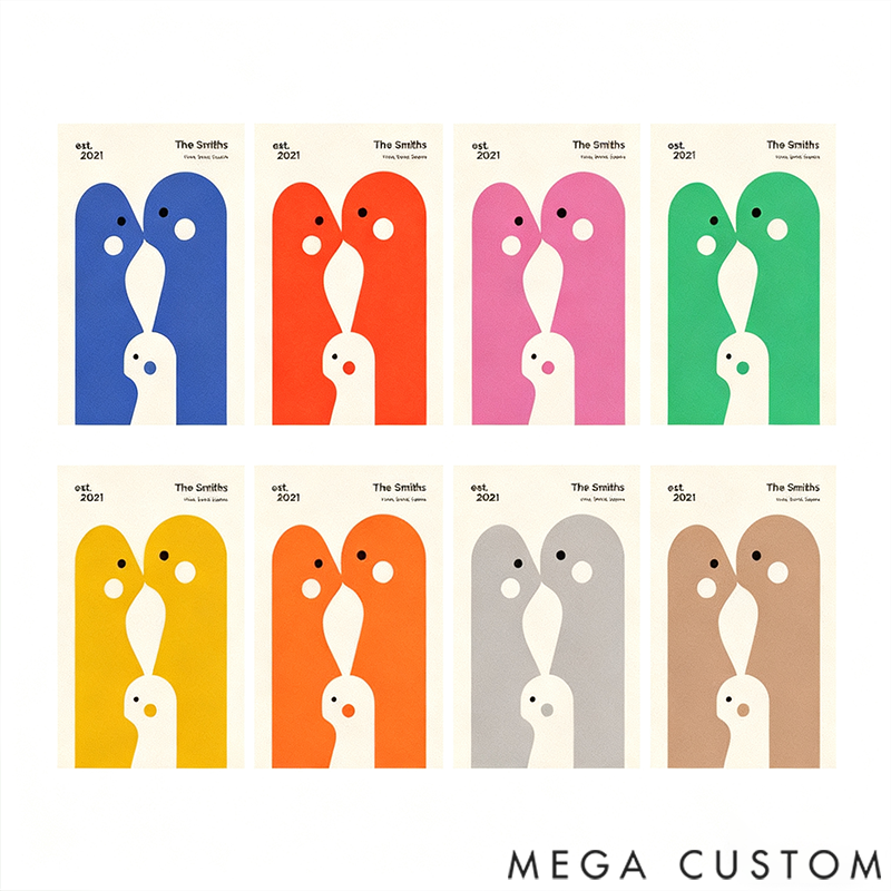 Personalized Family Poster to Cherish Precious Moments Shared with Your Loved Ones at Home