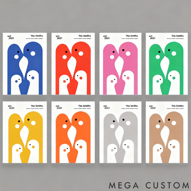 Personalized Family-Themed Poster that Brings Warmth and Joy to Every Corner of Your House