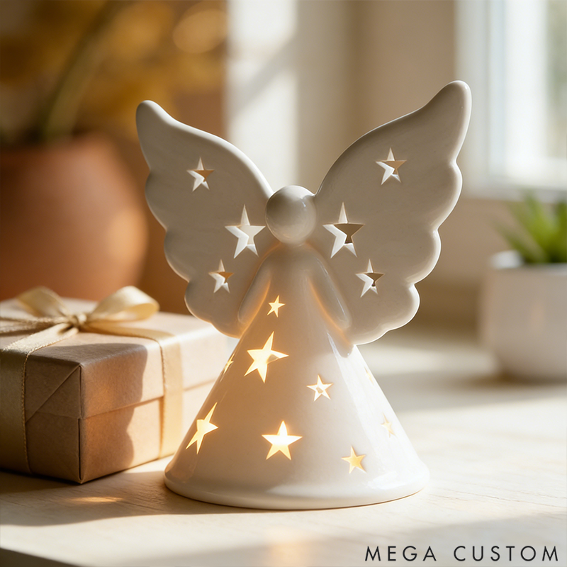 Angel Candleholder Elevates Home Decor with Elegant Style Perfectly Suited for Any Occasion