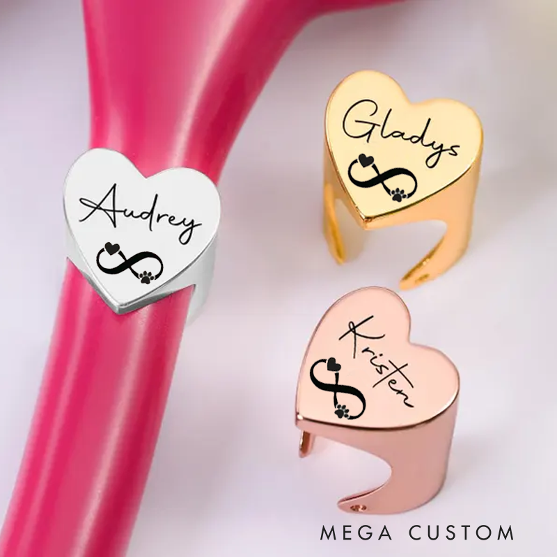 Personalized Engraved Stethoscope Tag Nurse Gifts Stethoscope Id Tags Unique Gifts for Nurse Doctor Graduation