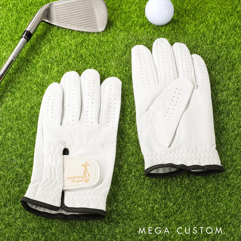 Personalized Golf Glove Golf Accessories Custom Pattern Name Gift For Golf Lovers 