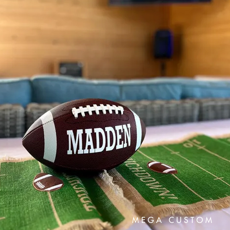Personalized Football Custom Name Football Football Player Gift for Football Lovers