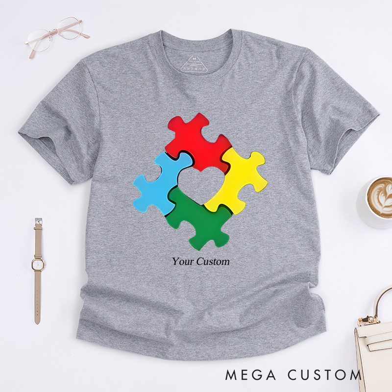 Personalized Mental Health Autism Awareness T-Shirt