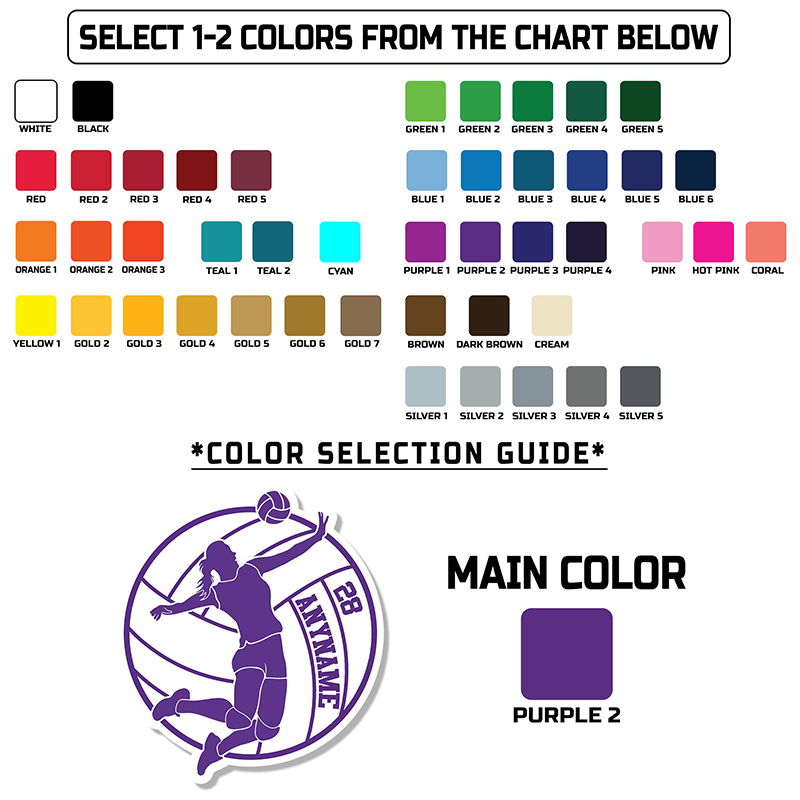 Personalized Volleyball Team Spirit Fridge Magnets with Custom Name and Number for Athletes and Fans