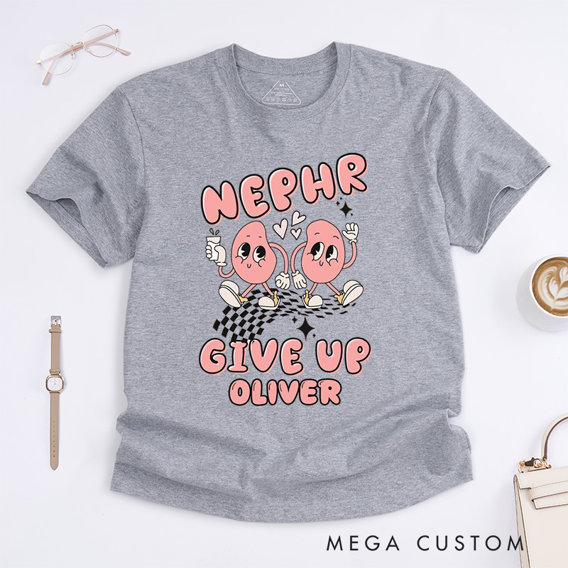 Personalized Retro Kidney T-Shirt Gift for Kidney Transplant Nephrology