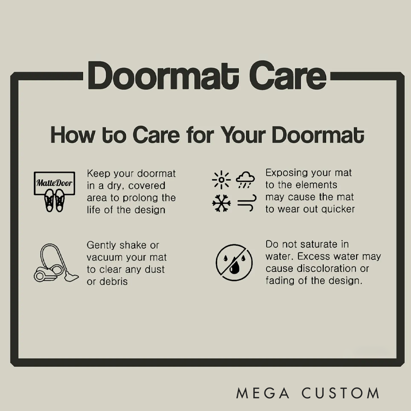 Personalized Firefighter Doormat Custom Name and Number Rug Gift for Fireman Families