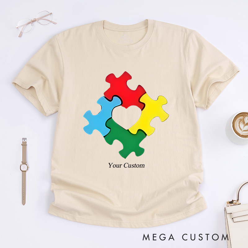 Personalized Mental Health Autism Awareness T-Shirt