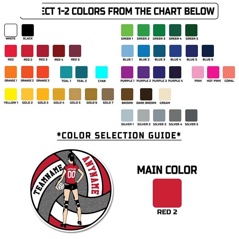 Personalized Volleyball Fridge Magnets with Custom Team Name and Number for Athletes and Fans