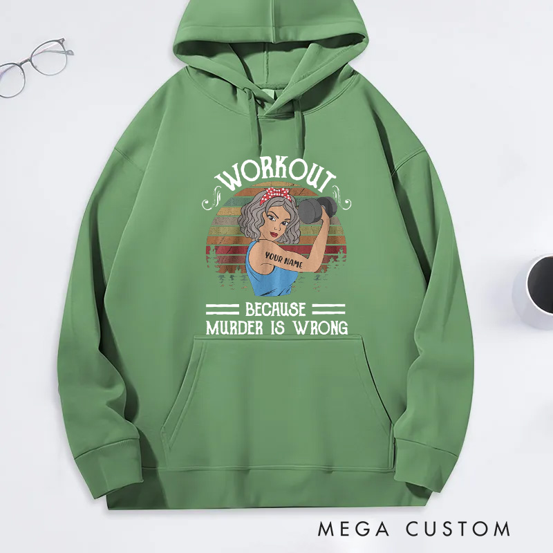 Personalized Fitness Classic Hoodies with Girls Just Wanna Have Guns for Fitness Enthusiasts Bodybuilders and Gym Lovers