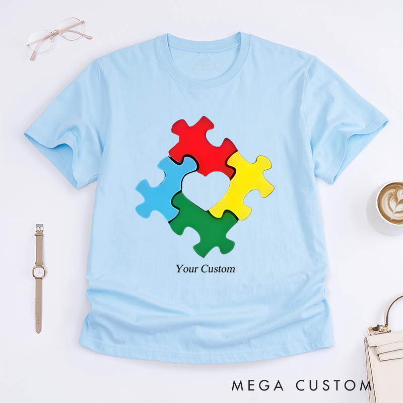 Personalized Mental Health Autism Awareness T-Shirt