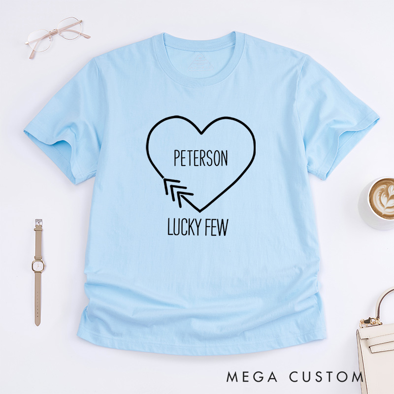 Personalized Down Lucky Few Syndrome Awareness T-Shirt
