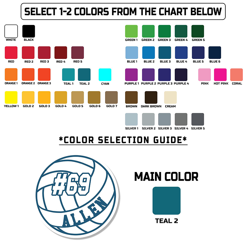 Personalized Volleyball Fridge Magnets with Custom Sport Player Name and Number For Sport Fan Gifts