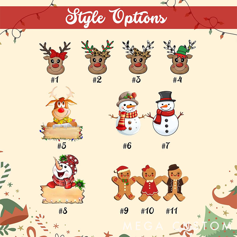 Personalized Cute Reindeer Money Holder Christmas Ornament, Here’s A Few Bucks for Christmas, Reindeer Money Holder Gift, Custom Cash Holder