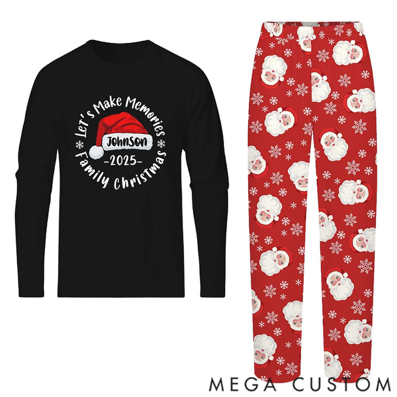 Personalized Christmas Pajamas Set for Family  Pajams