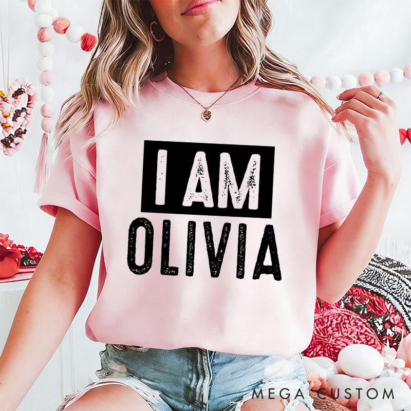 Personalized Couple If Lost Return to Name I Am Name Matching T-Shirt Valentine's Day T-Shirt for Husband Wife Boyfriend Girlfriend Gift