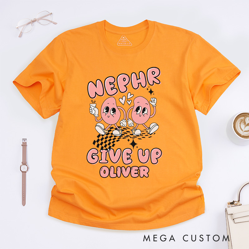 Personalized Retro Kidney T-Shirt Gift for Kidney Transplant Nephrology