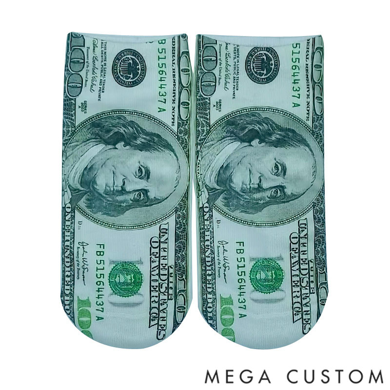 Personalized 3D Printed Socks, Funny Socks for Family Parties