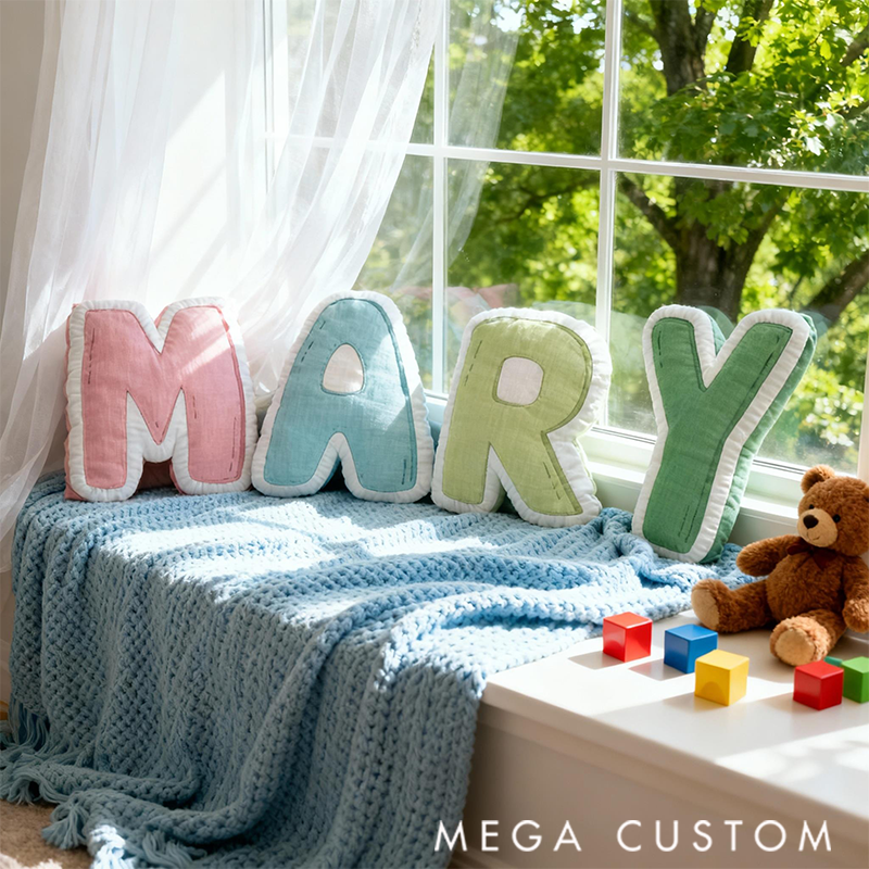 [Copy][Copy][Copy]Personalized Graphic 3D Print Pillows Pillow, Custom Elephant Pillow with Name for Family