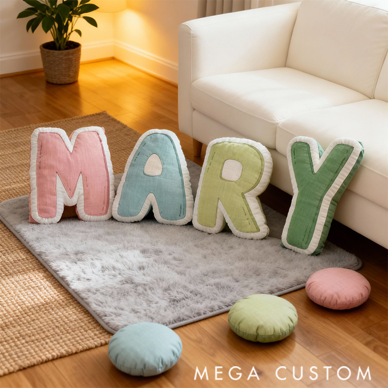 [Copy][Copy][Copy]Personalized Graphic 3D Print Pillows Pillow, Custom Elephant Pillow with Name for Family