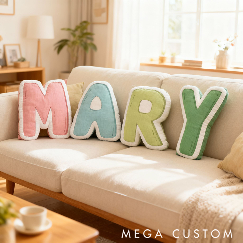 [Copy][Copy][Copy]Personalized Graphic 3D Print Pillows Pillow, Custom Elephant Pillow with Name for Family