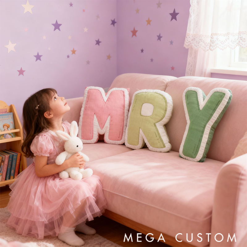 [Copy][Copy][Copy]Personalized Graphic 3D Print Pillows Pillow, Custom Elephant Pillow with Name for Family