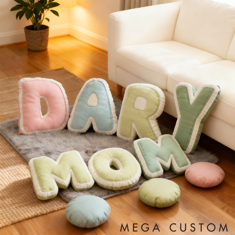 [Copy][Copy][Copy]Personalized Graphic 3D Print Pillows Pillow, Custom Elephant Pillow with Name for Family
