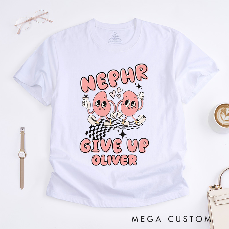 Personalized Retro Kidney T-Shirt Gift for Kidney Transplant Nephrology